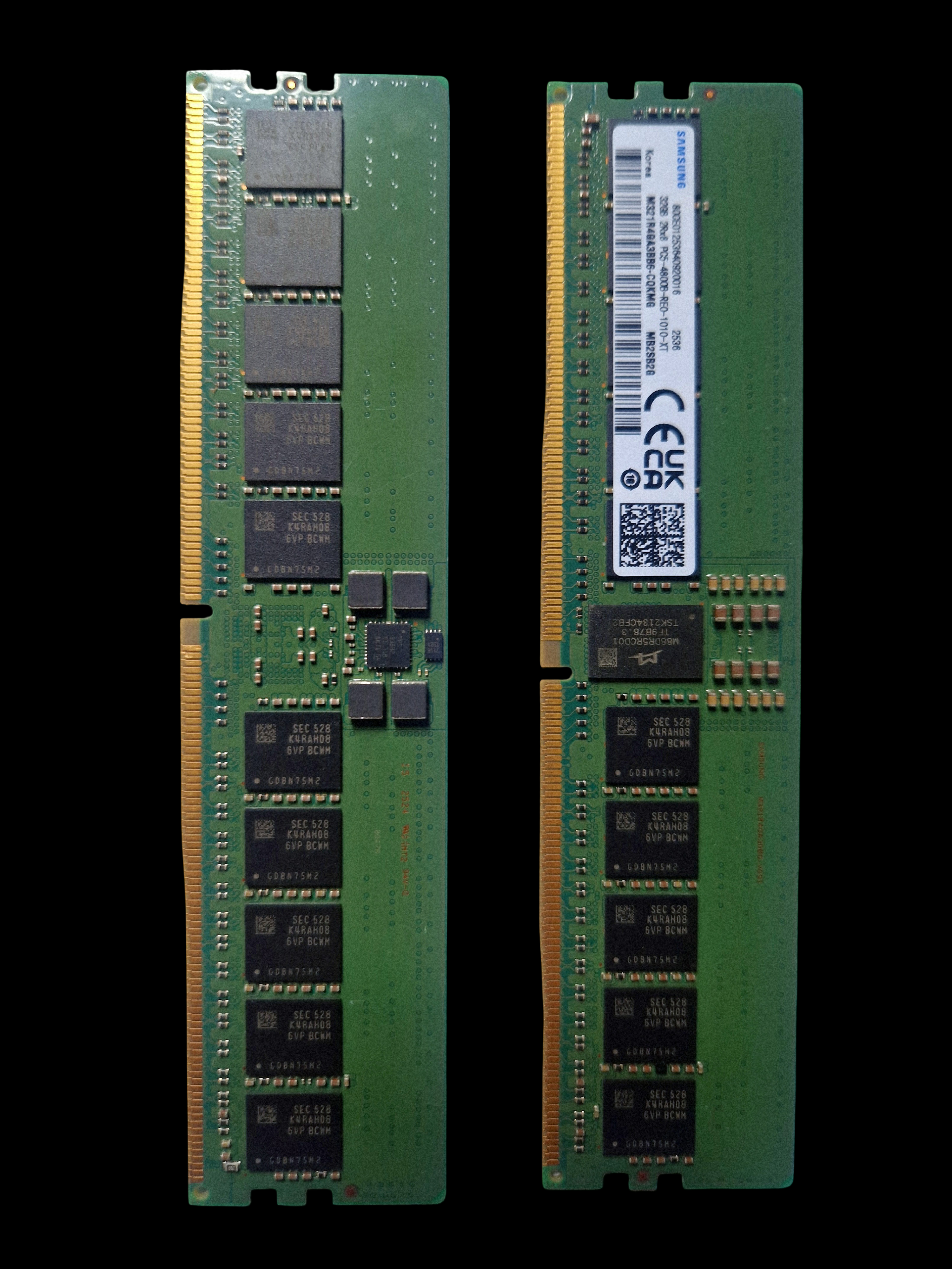Samsung DDR5 RDIMM — deux modules New Tray Zero-Hour